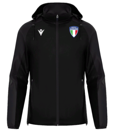 Macron Rivendell fleece lined shower jacket black | Image 1