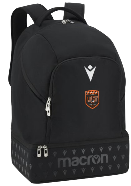 Macron Sac à dos rookie adulte noir avec logo brodé | Image 1