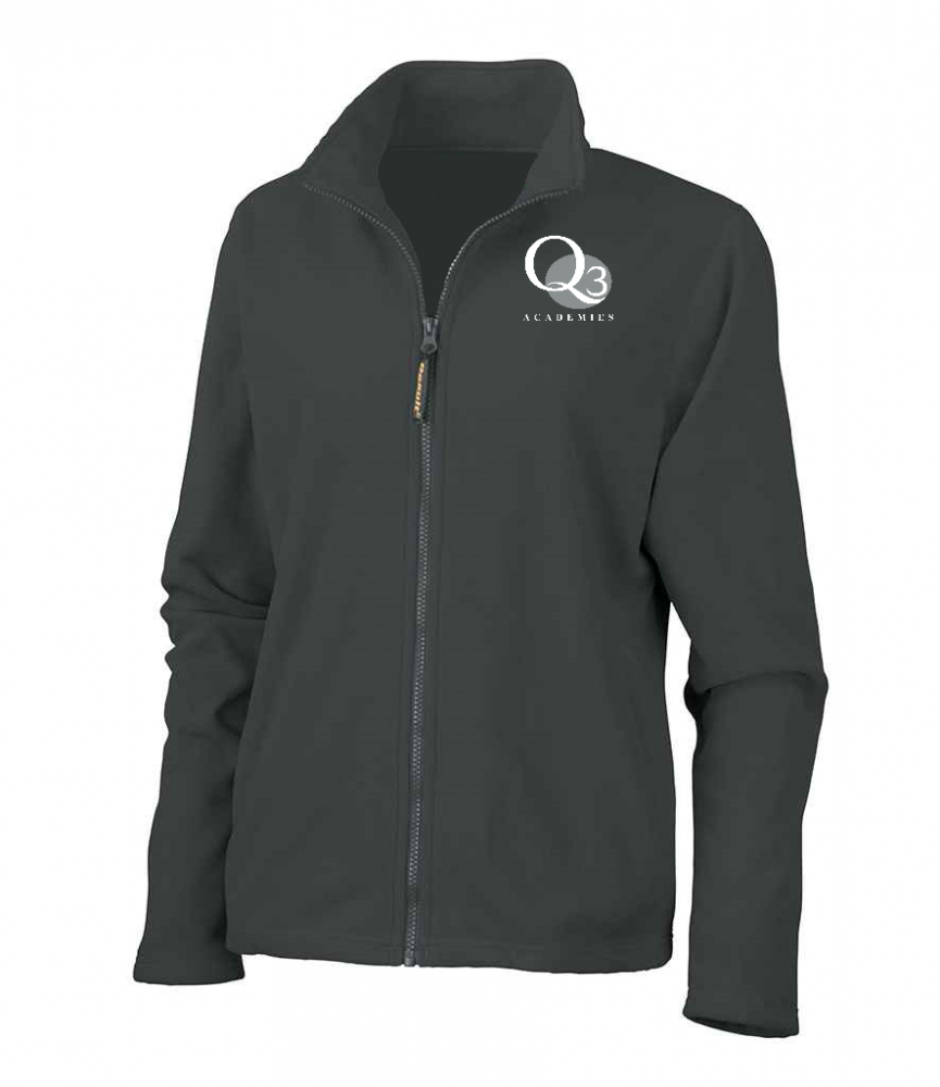 Macron Rs115f ladies fleece jacket blk jr | Image 1