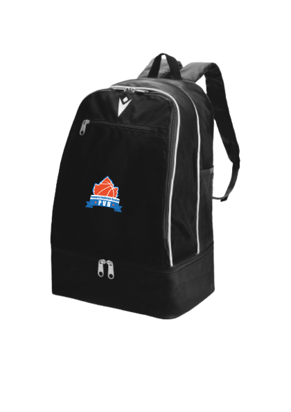 Macron Maxi academy evo noir, logo brodé | Image 1