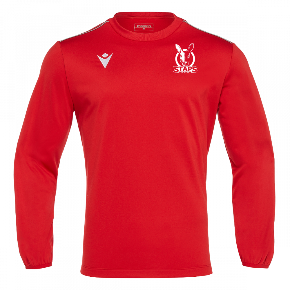 Macron Sweat salzach rouge logo s | Image 1