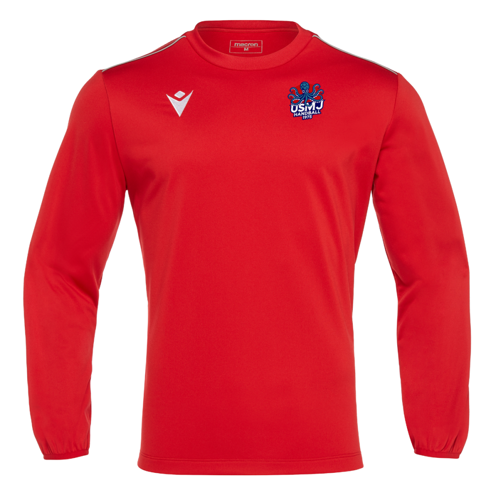 Macron Sweat salzach rouge logo s | Image 1