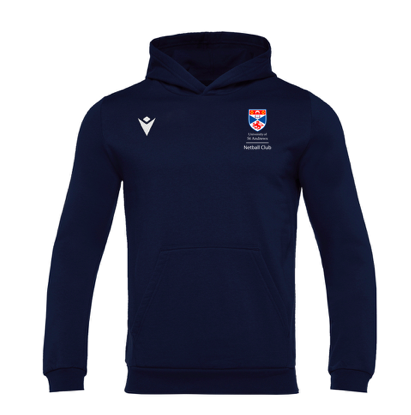 Macron Usta netball banjo hero hoody, navy | Image 1