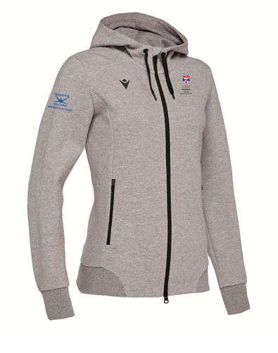 Macron Lyre full zip hoody woman gry sr | Image 1