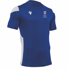 Macron Polis shirt roy/wht ss sr | Image 1