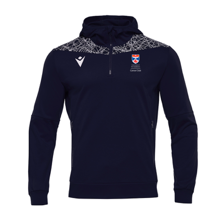 Macron Ishtar 1/4 zip hoody nav/wht sr | Image 1