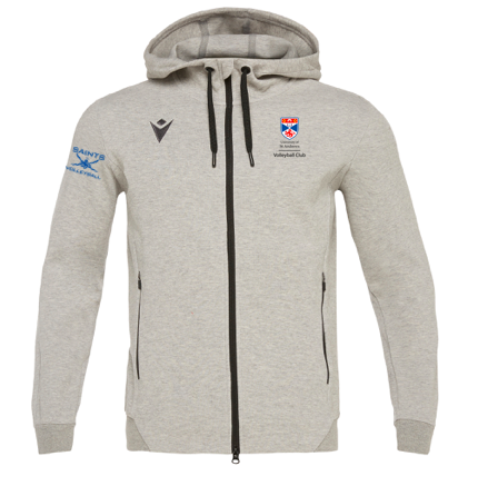 Macron Usta volleyball zither zip hoody, grey. junior | Image 1