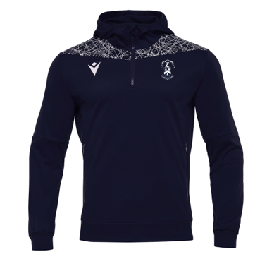 Macron Ishtar 1/4 zip hoody nav/wht sr | Image 1