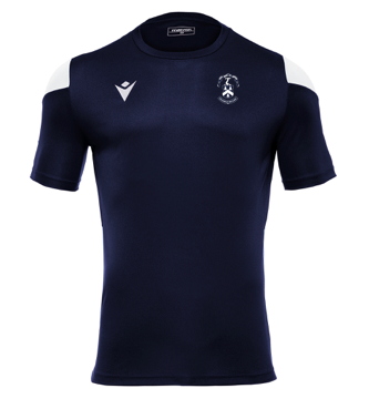 Macron Polis shirt nav/wht ss jr | Image 1