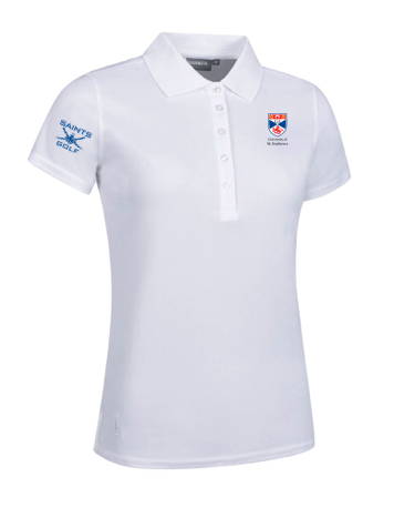 Macron Glenmuir paloma ladies polo, white jr | Image 1