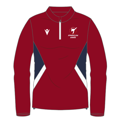 Macron Custom strath piave 1/4 zip jersey jr | Image 1