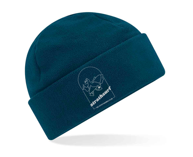 Macron Recycled fleece cuffed beanie - petrol | Image 1