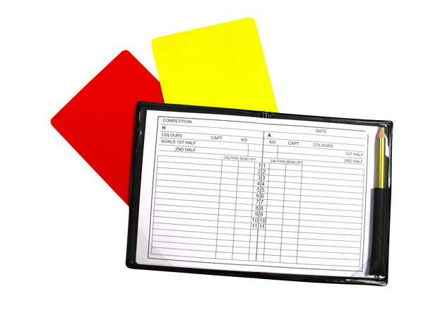 Macron Referee cards and note book | Image 1