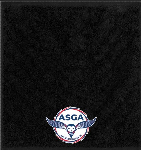 Macron Serviette coton essuie patins logo brodé | Image 1