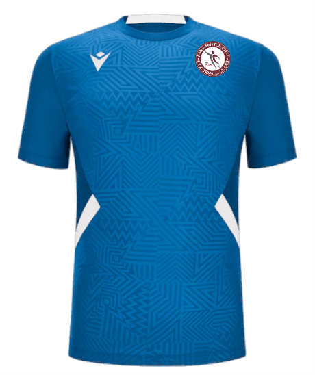 Macron Shedir jnr gk shirt with number - royal | Image 1