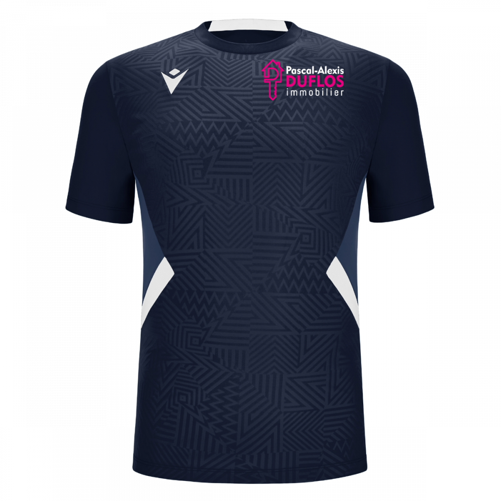 Macron Maillot shedir navy 3 logos s | Image 1