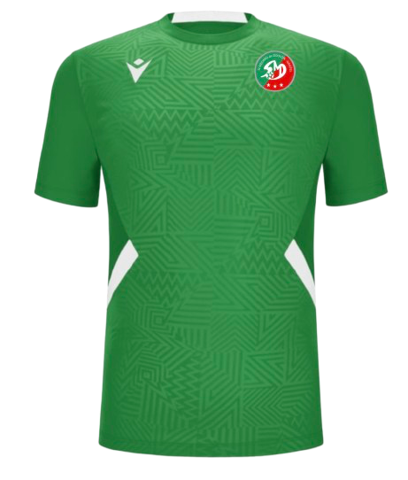 Macron Maillot shedir vert avec logo floqué | Image 1