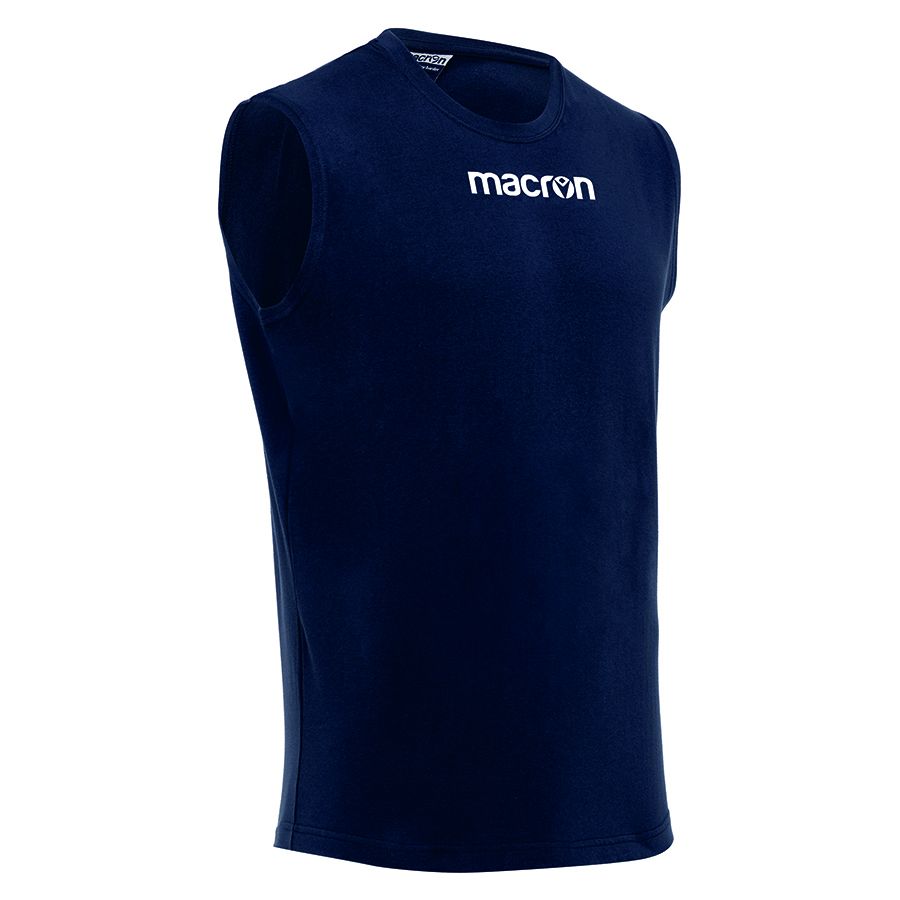 Macron Smanicata cotone blu | Immagine 1
