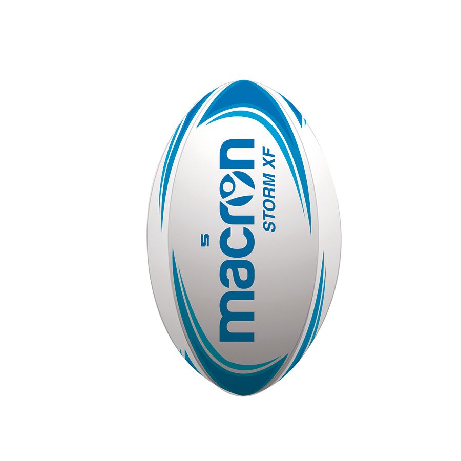Macron Ballon storm xf rugby taille 4 bleu ciel | Image 1