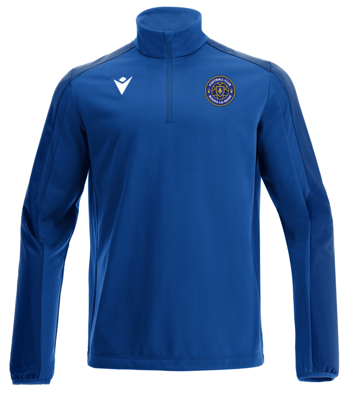 Macron Arno 1/4 zip maillot roy - logoté | Image 1