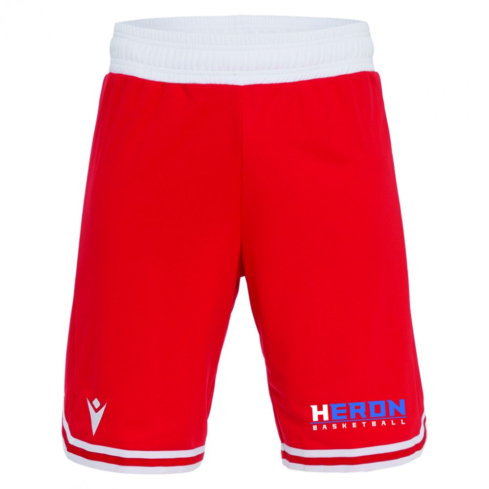 Macron Shorts basket red / white heron | Immagine 1