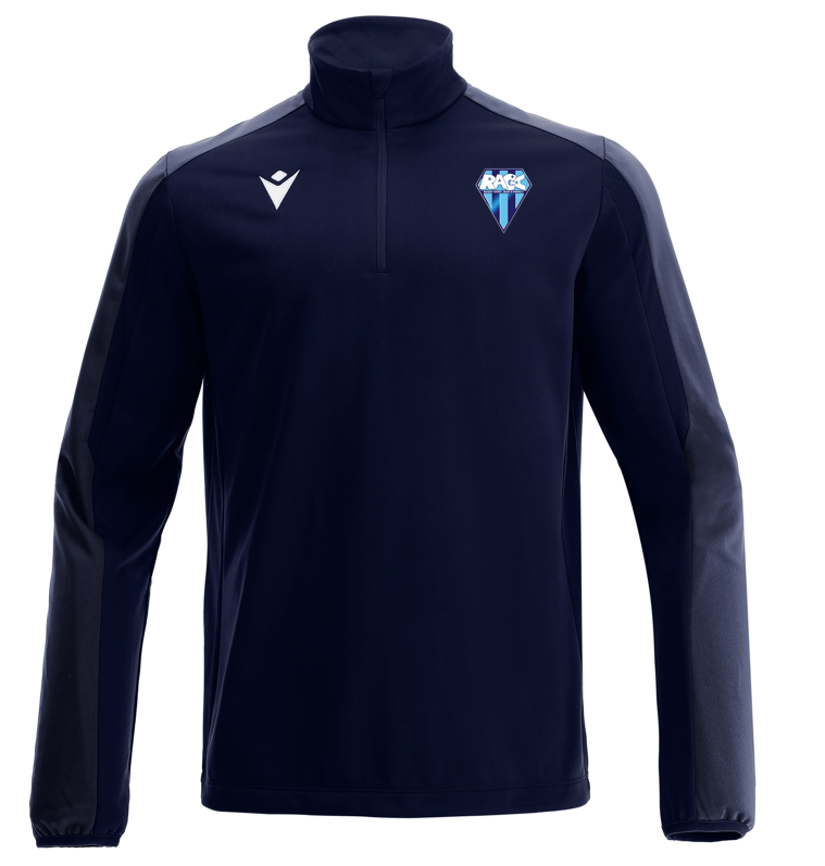 Macron Veste arno 1/4 zip marine - logoté | Image 1
