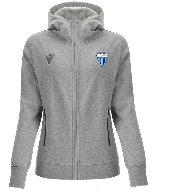 Macron Veste drum femme full zip gris - logoté | Image 1