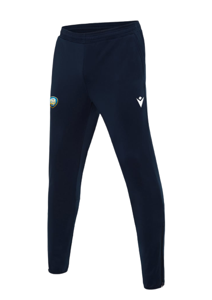 Macron Pantalon walo navy avec logo floqué | Image 1