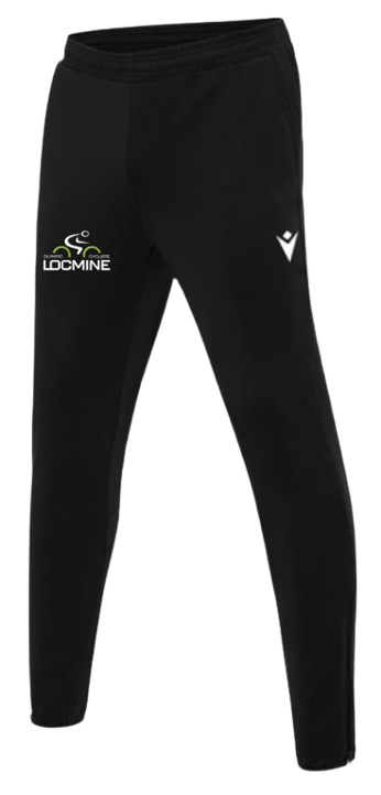 Macron Pantalon walo noir avec logo floqué | Image 1