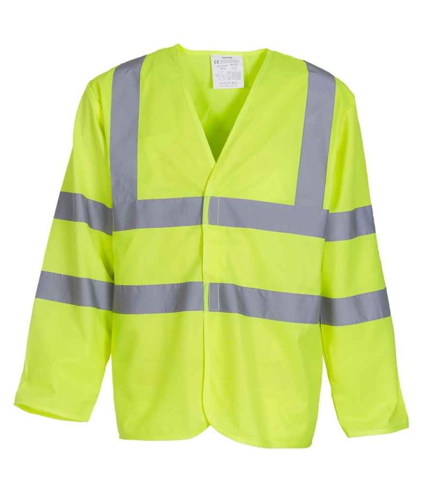 Macron Yk105 yoko hi-vis long sleeve jacket | Image 1