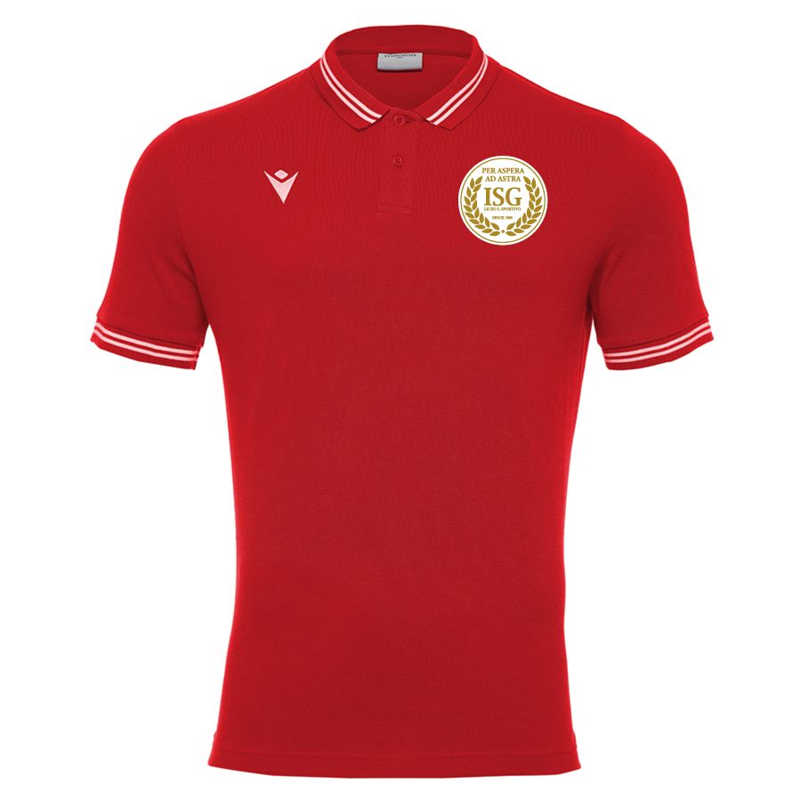 Macron Polo sportiva da uomo yukar red | Immagine 1