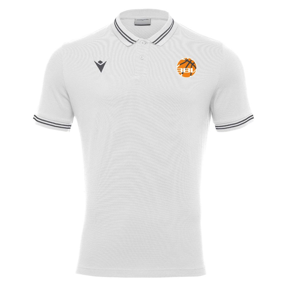 Macron Yukar polo wht/ant ss - wappen | Bild 1