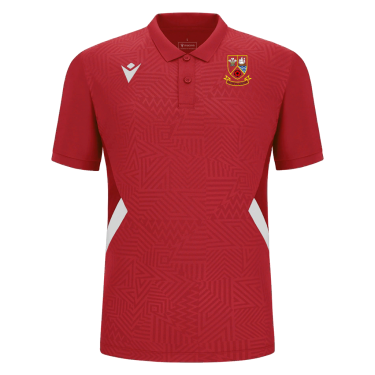 Rap polo red/wht sr