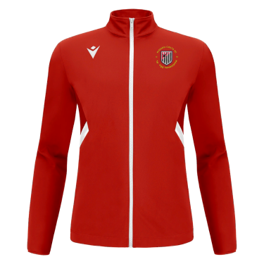 Raijin full zip sweatshirt red/wht sr