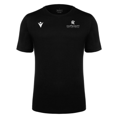 T-shirt coton boost eco noir logo sérigraphié