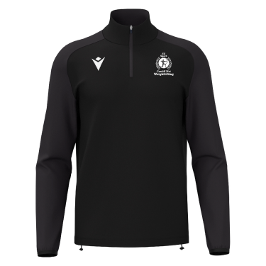 Isen 1/4 zip jersey blk jr