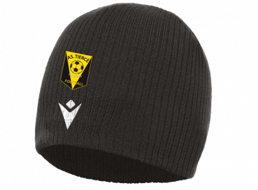 Bonnet metel noir logo brodé