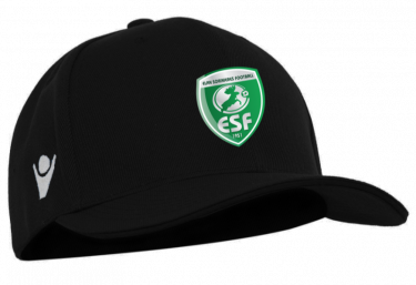 Casquette noire pepper avec logo brodé