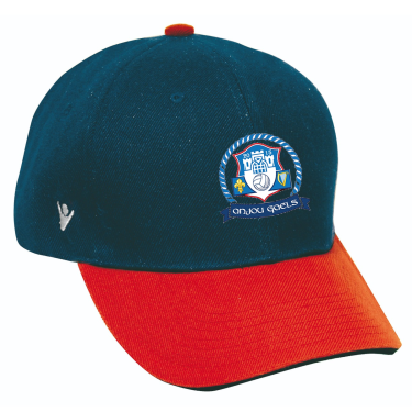 Casquette pepper navy/rouge logo brodé