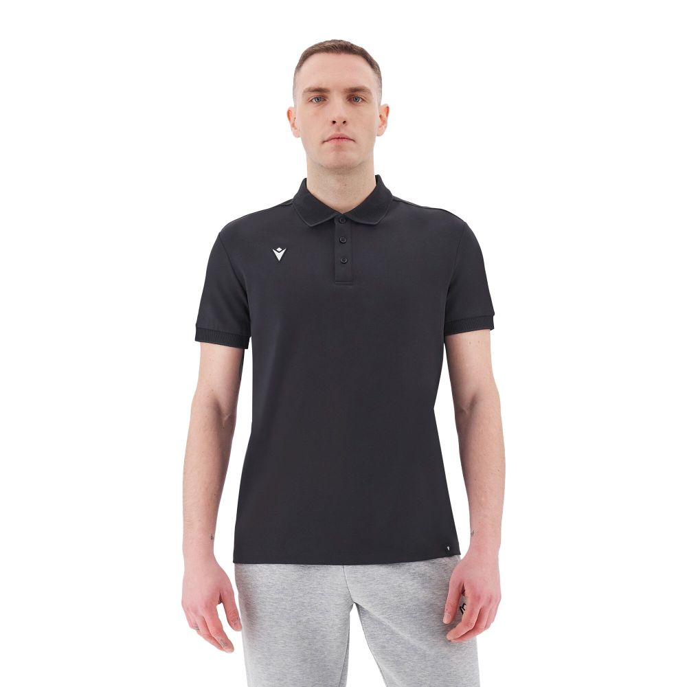 Macron Chalki polo avec col en maille jacquard | Image 1