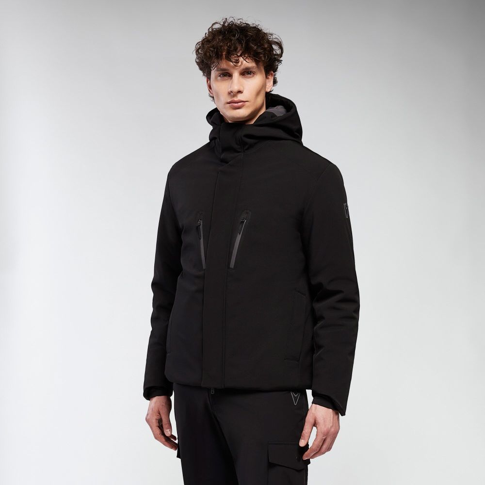Macron Winterfall veste rembourrée imperméable avec capuche | Image 1