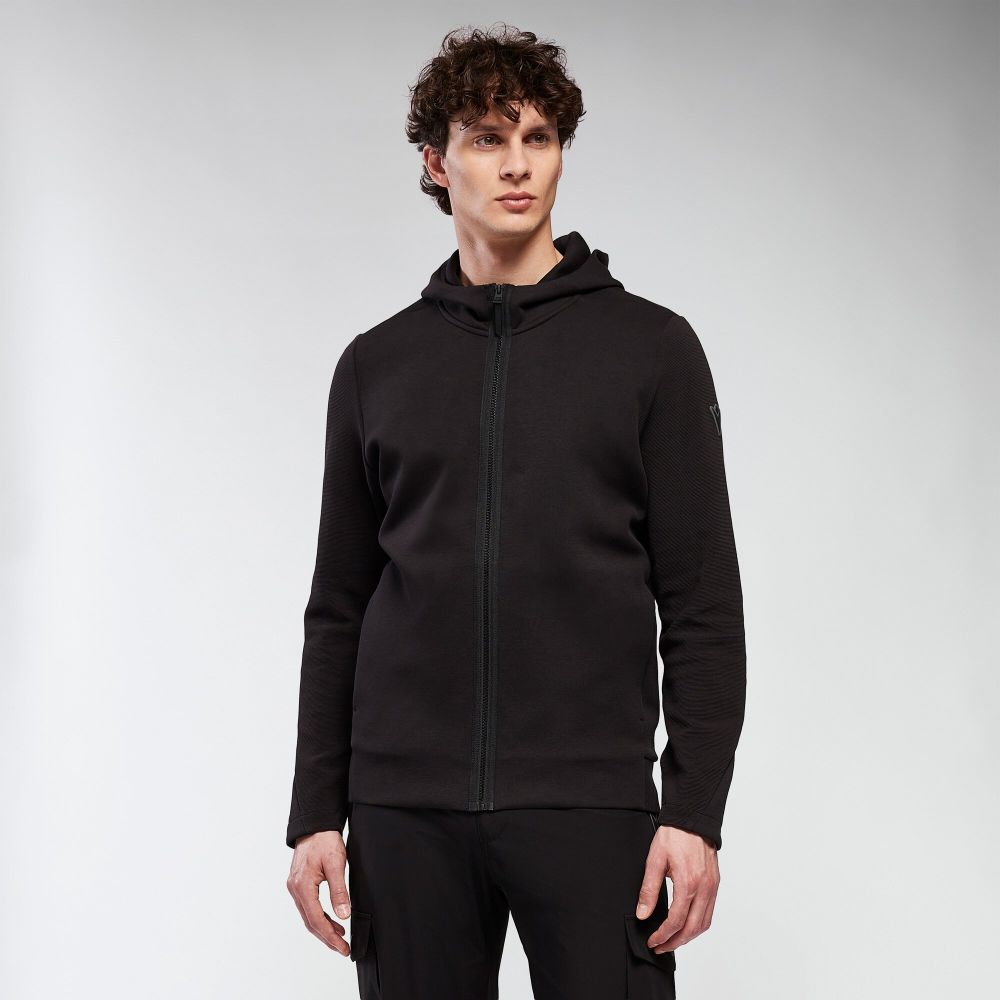 Macron Midnight felpa full zip con cappuccio | Immagine 1