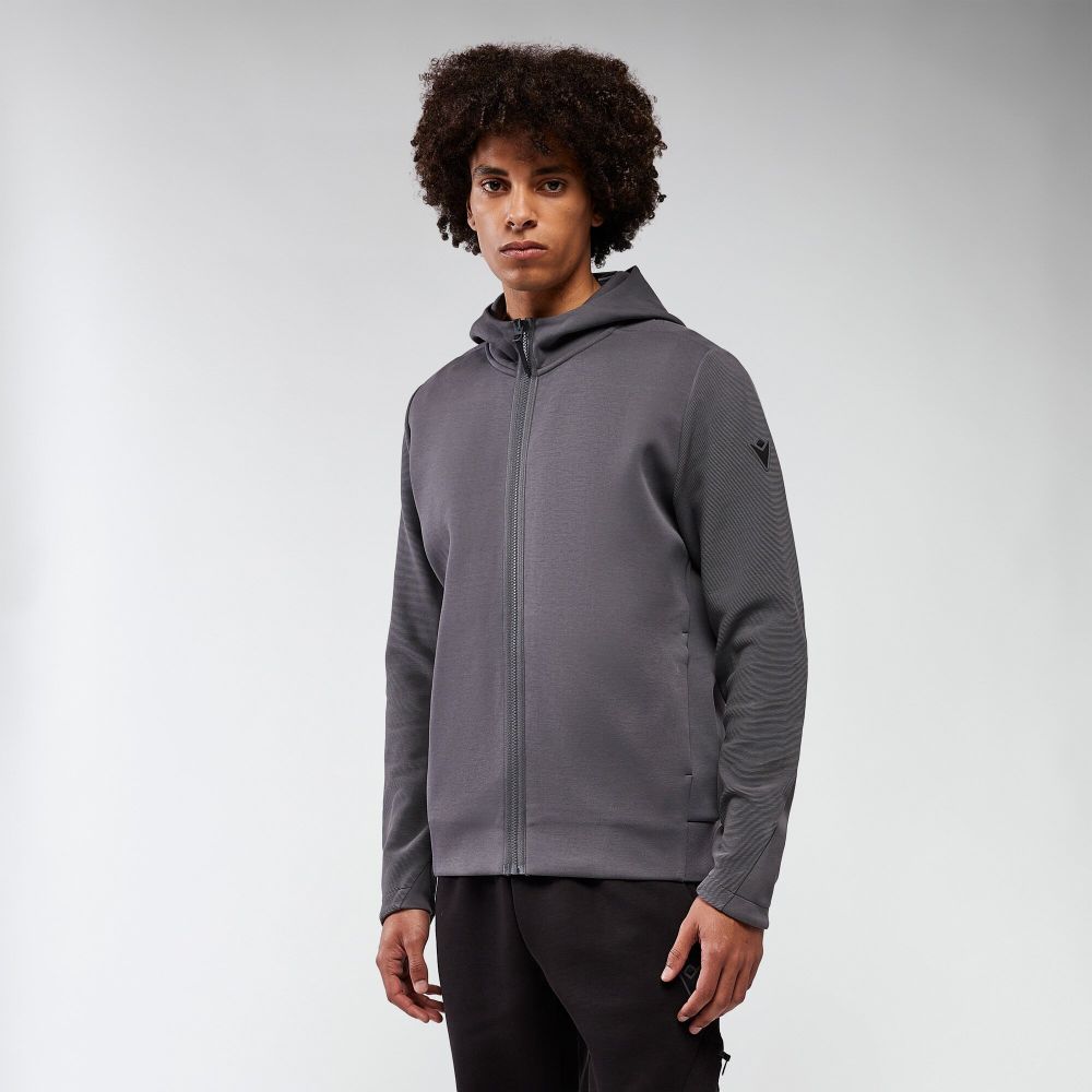 Macron Midnight felpa full zip con cappuccio | Immagine 1