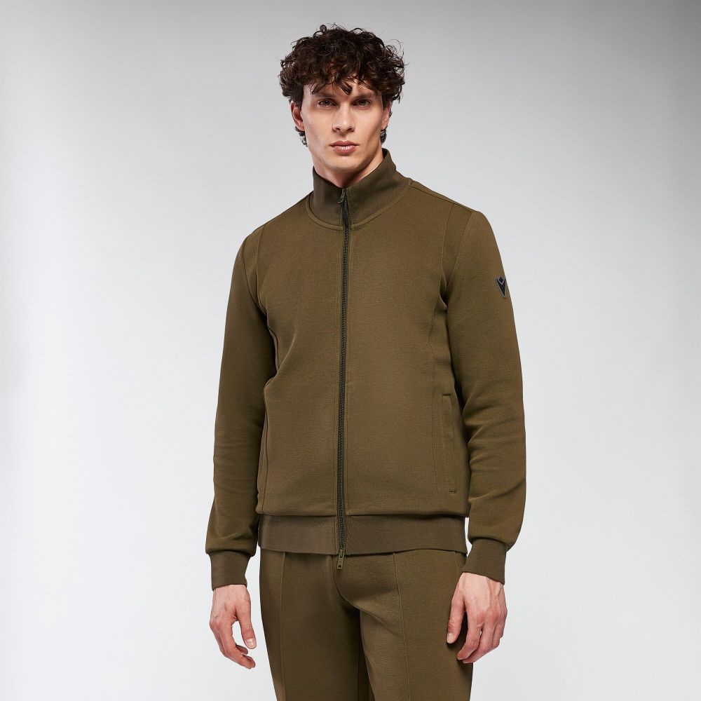 Macron Lagoon felpa comfort full zip con cappuccio | Immagine 1