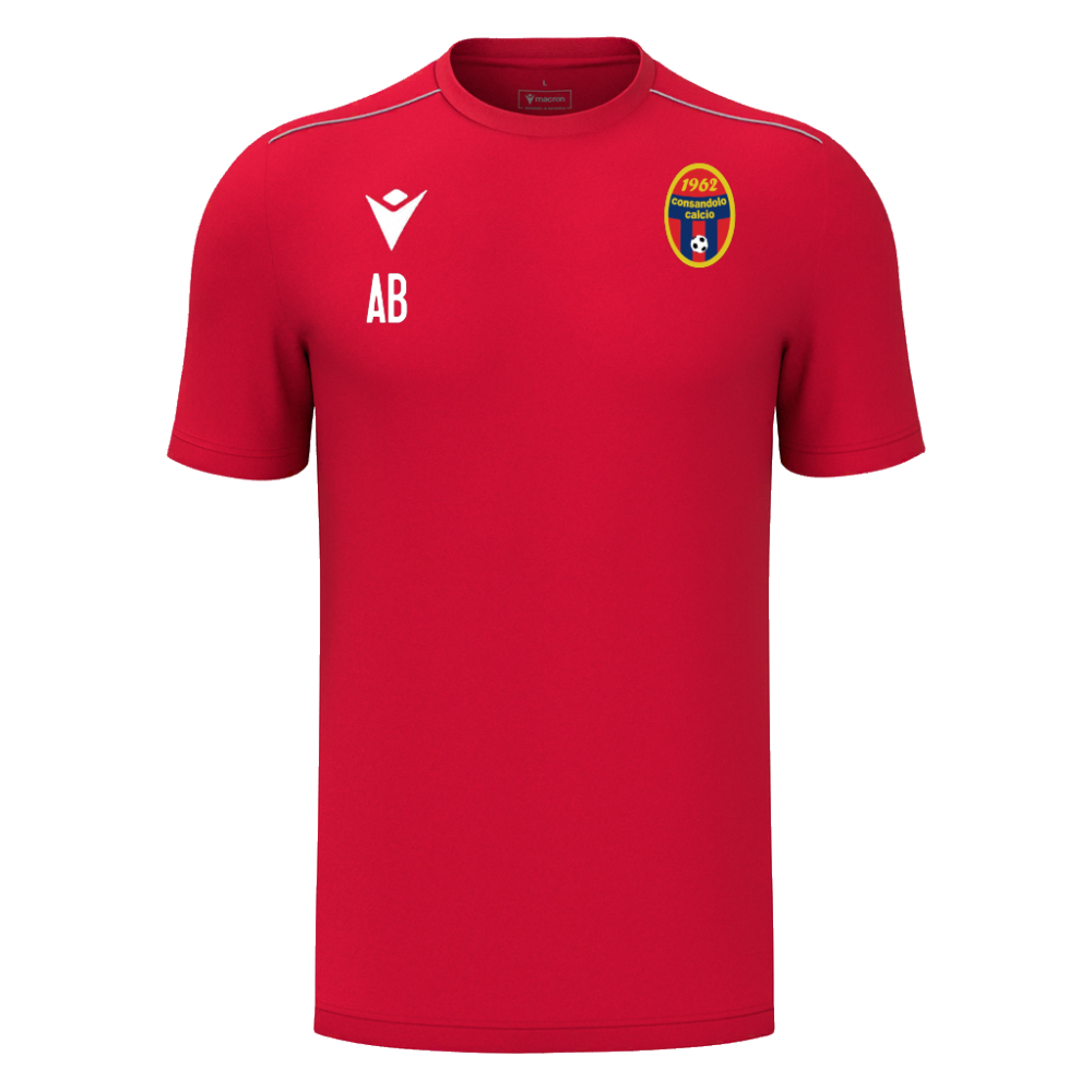 Macron Rigel hero shirt red allenamento | Immagine 1