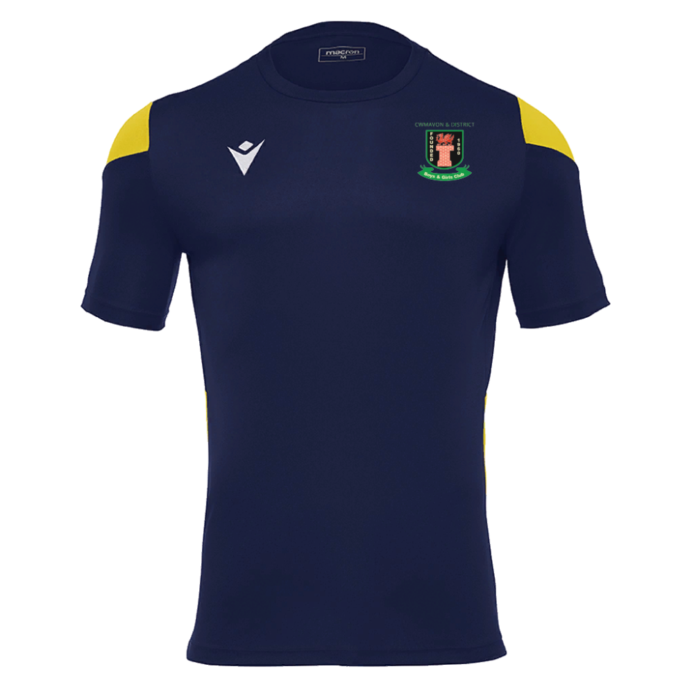 Macron Polis jersey nav/yel jr | Image 1