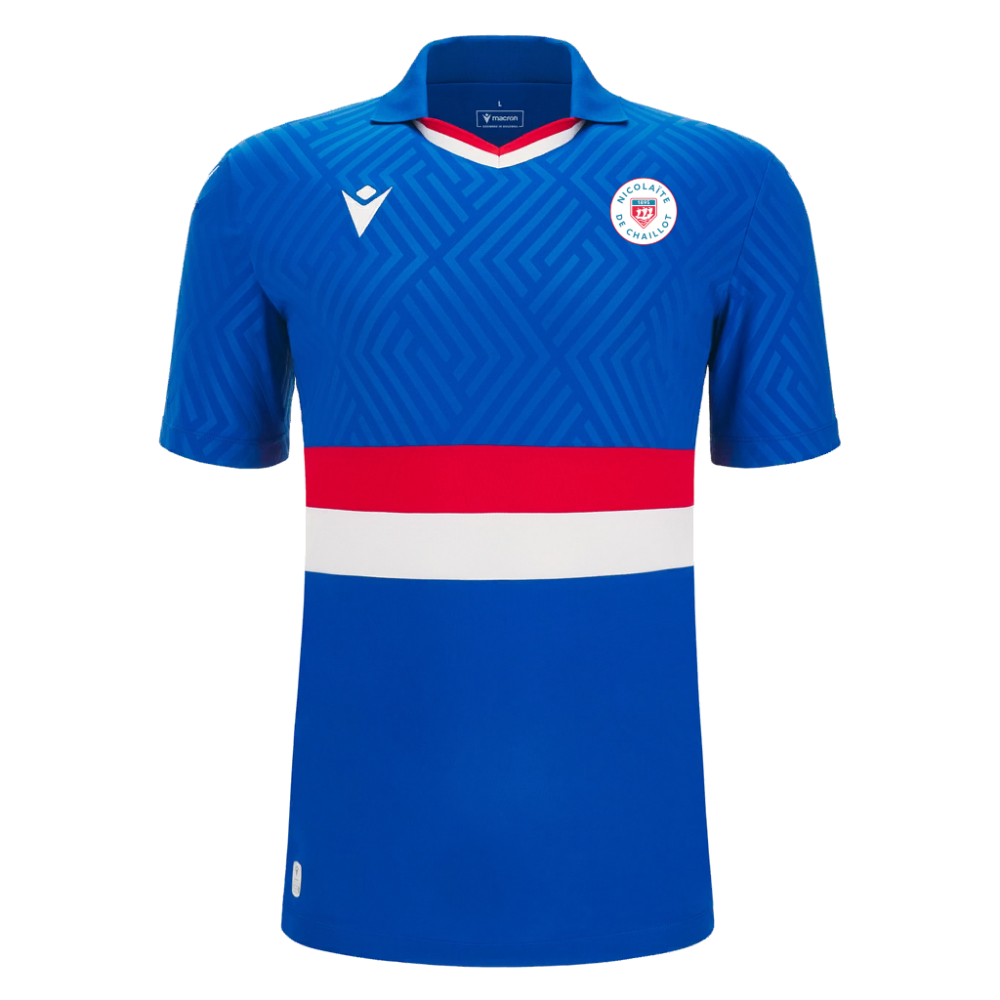 Macron Maillot charon eco roy/rouge - logo tissé | Image 1