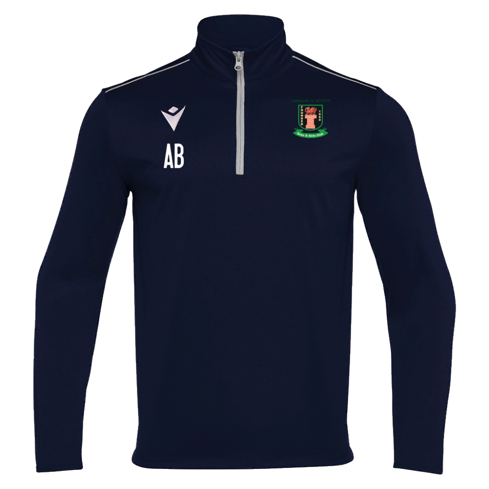Macron Havel 1/4 zip jersey nvy jr | Image 1