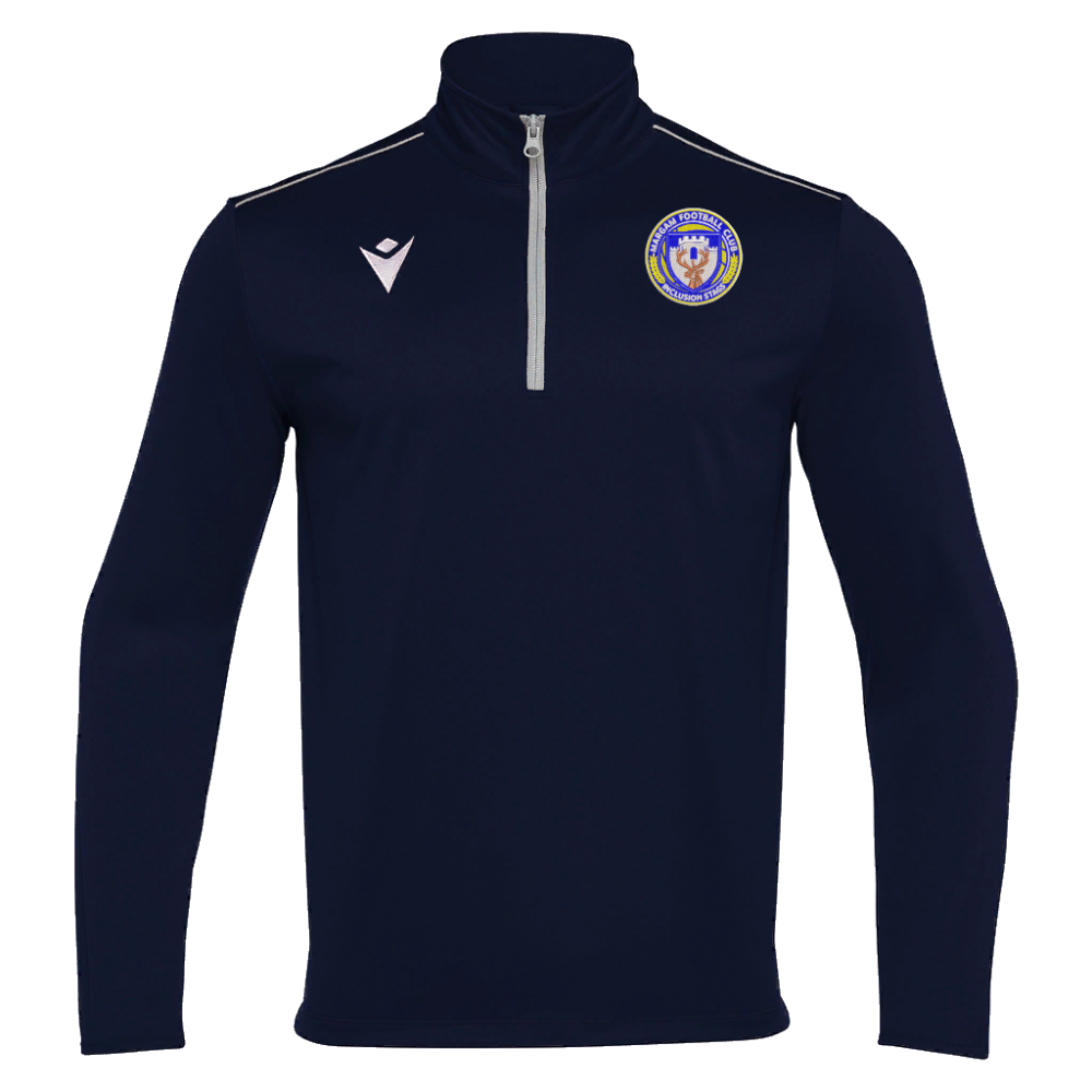 Macron Havel 1/4 zip jersey nav sr [coaches] | Image 1