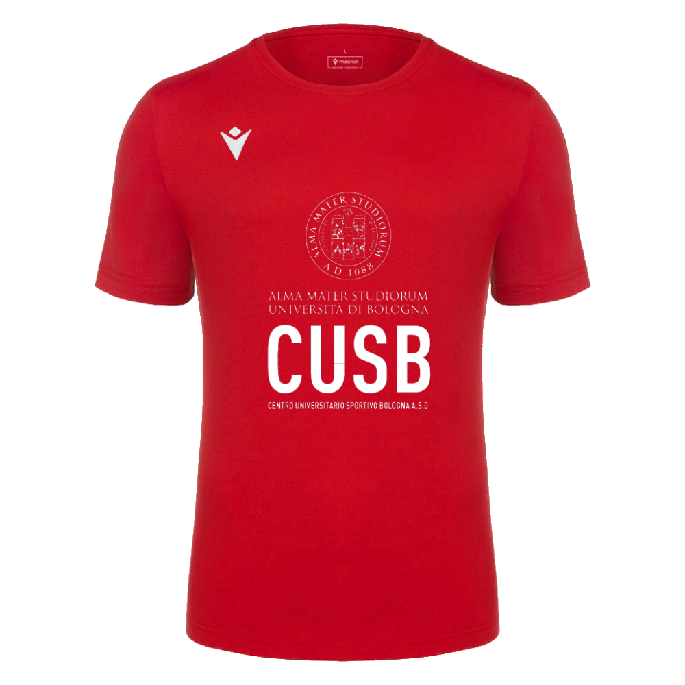 Macron Boost eco t-shirt red ss_atletica | Immagine 1